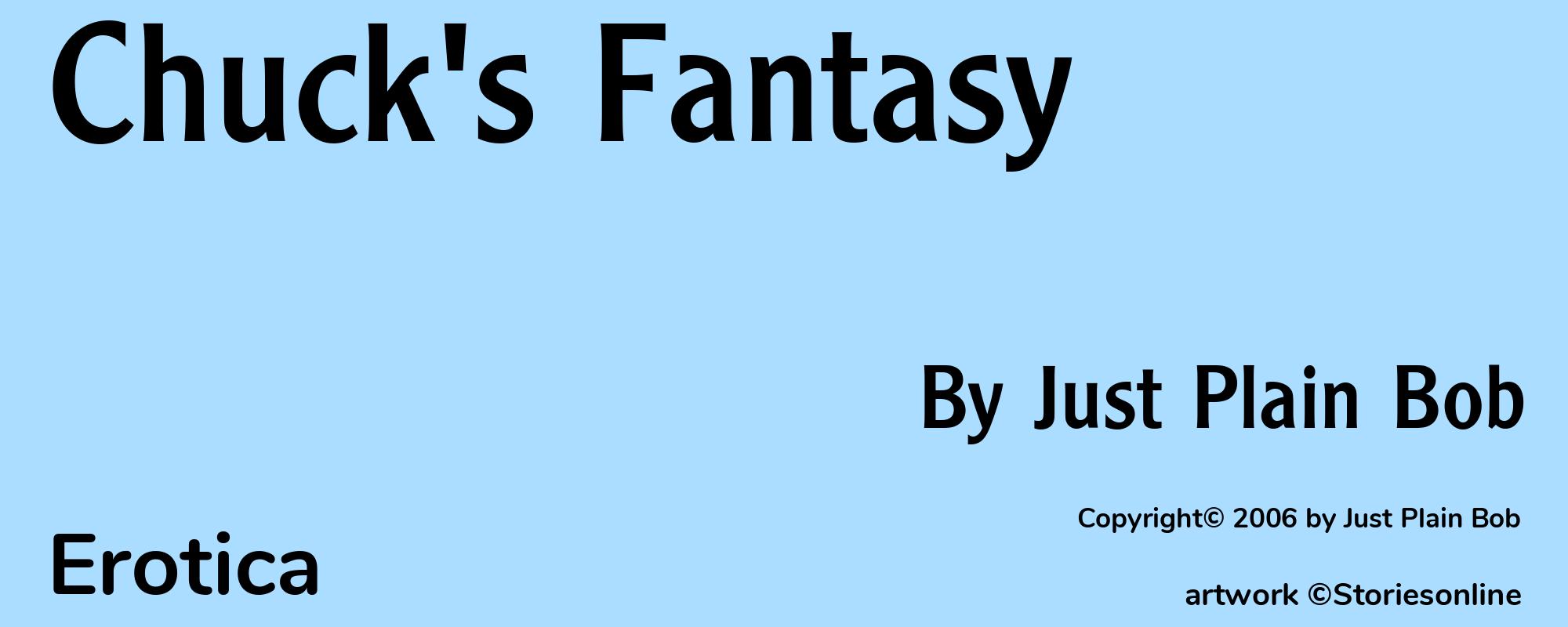 Chuck's Fantasy - Cover