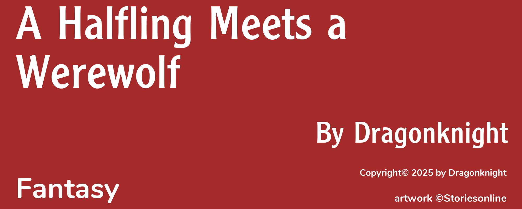 A Halfling Meets a Werewolf - Cover