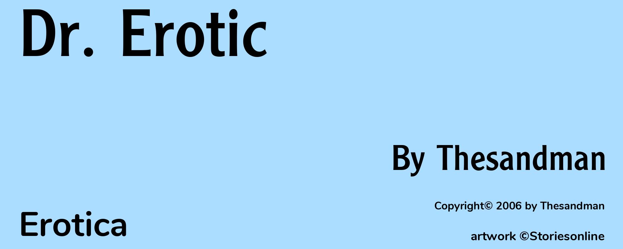 Dr. Erotic - Cover
