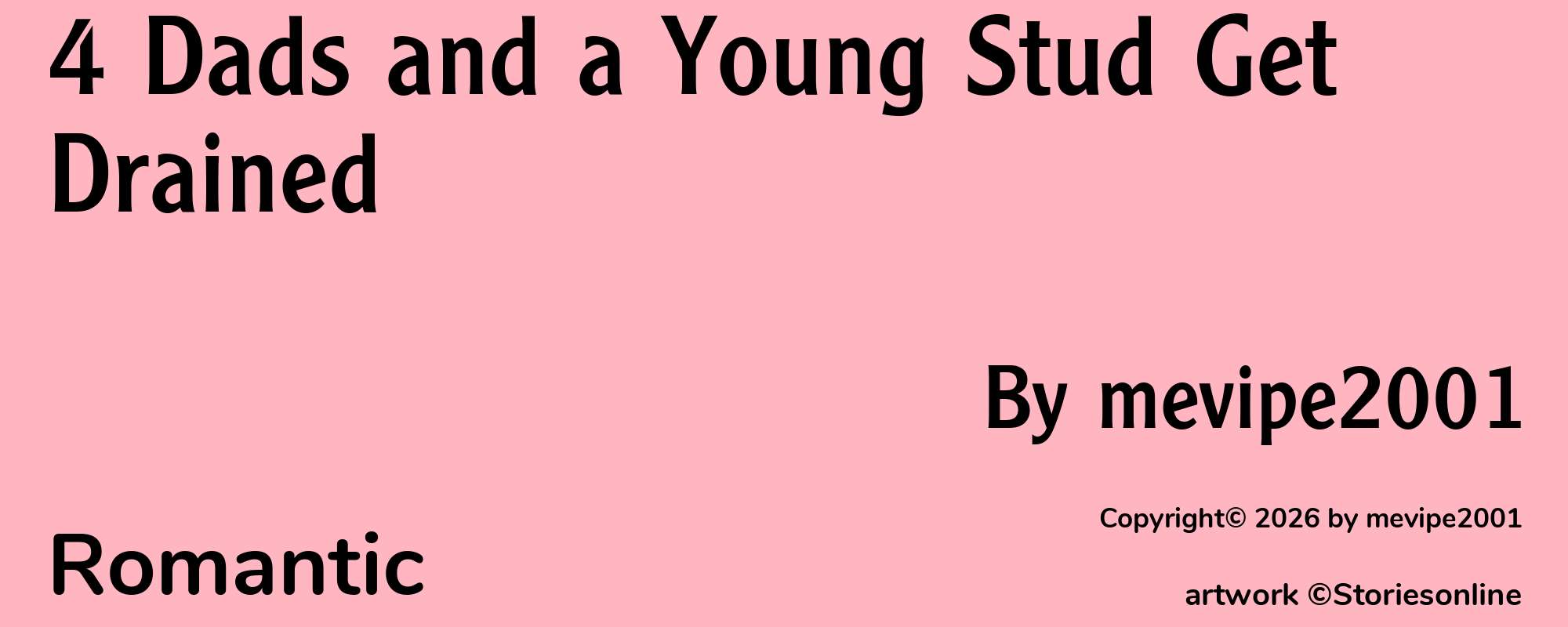 4 Dads and a Young Stud Get Drained - Cover