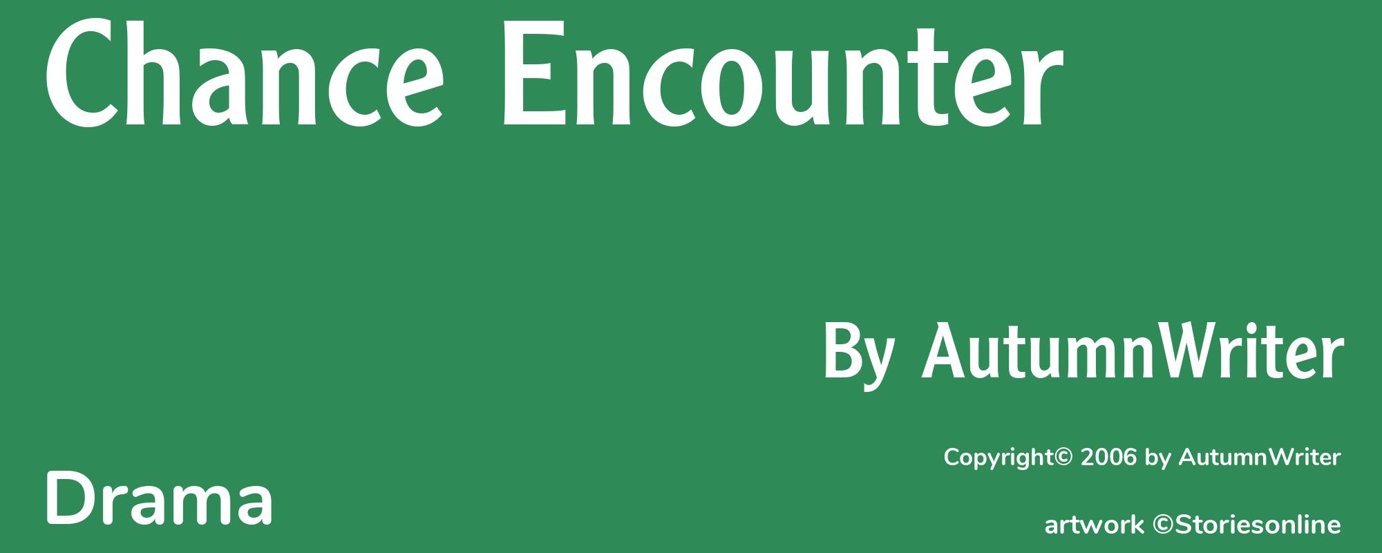 Chance Encounter - Cover