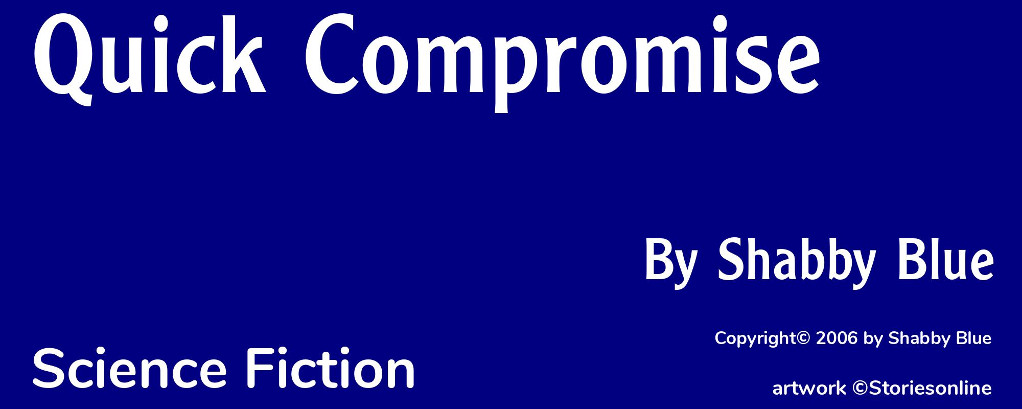 Quick Compromise - Cover