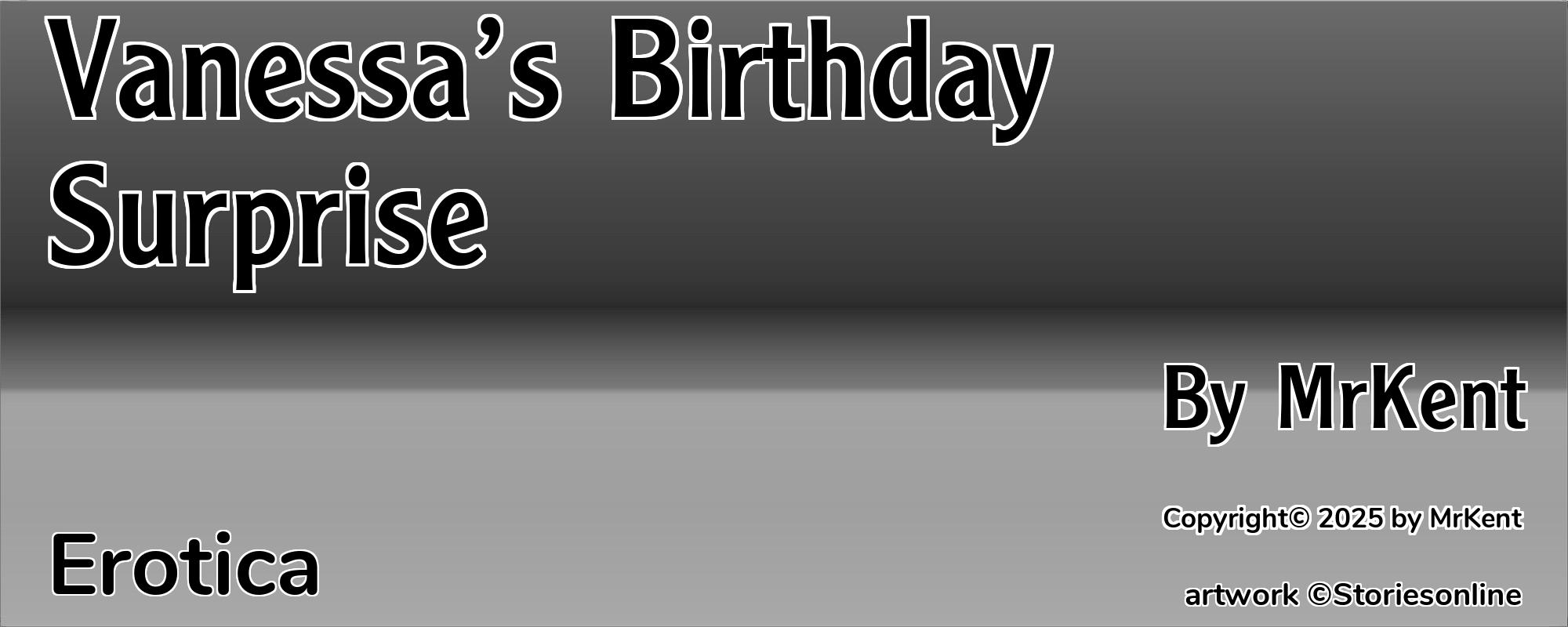 Vanessa’s Birthday Surprise - Cover