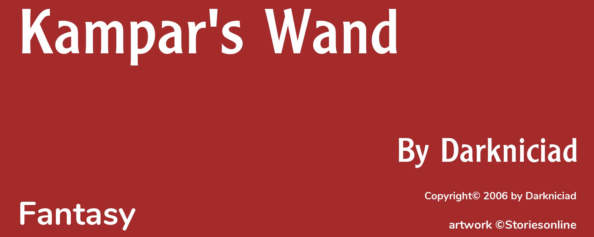 Kampar's Wand - Cover