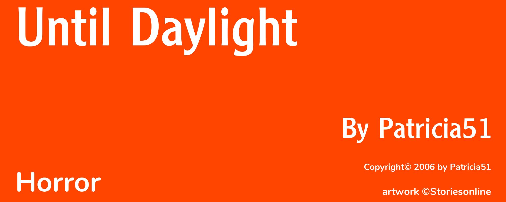Until Daylight - Cover