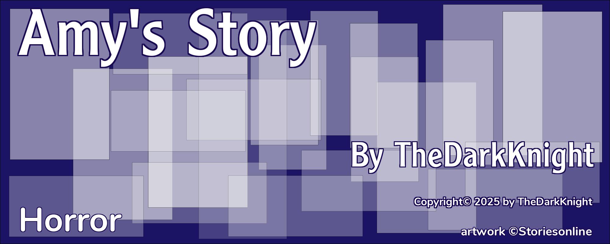 Amy's Story - Cover