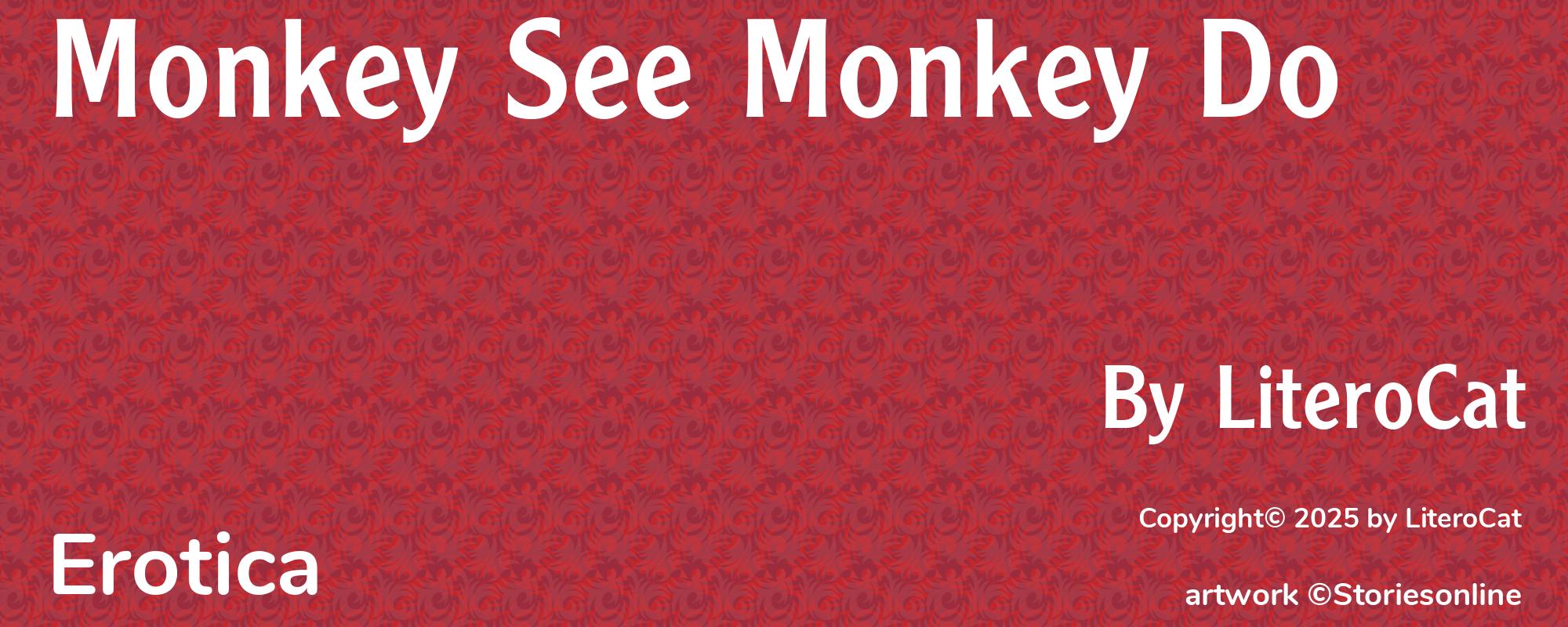 Monkey See Monkey Do - Cover