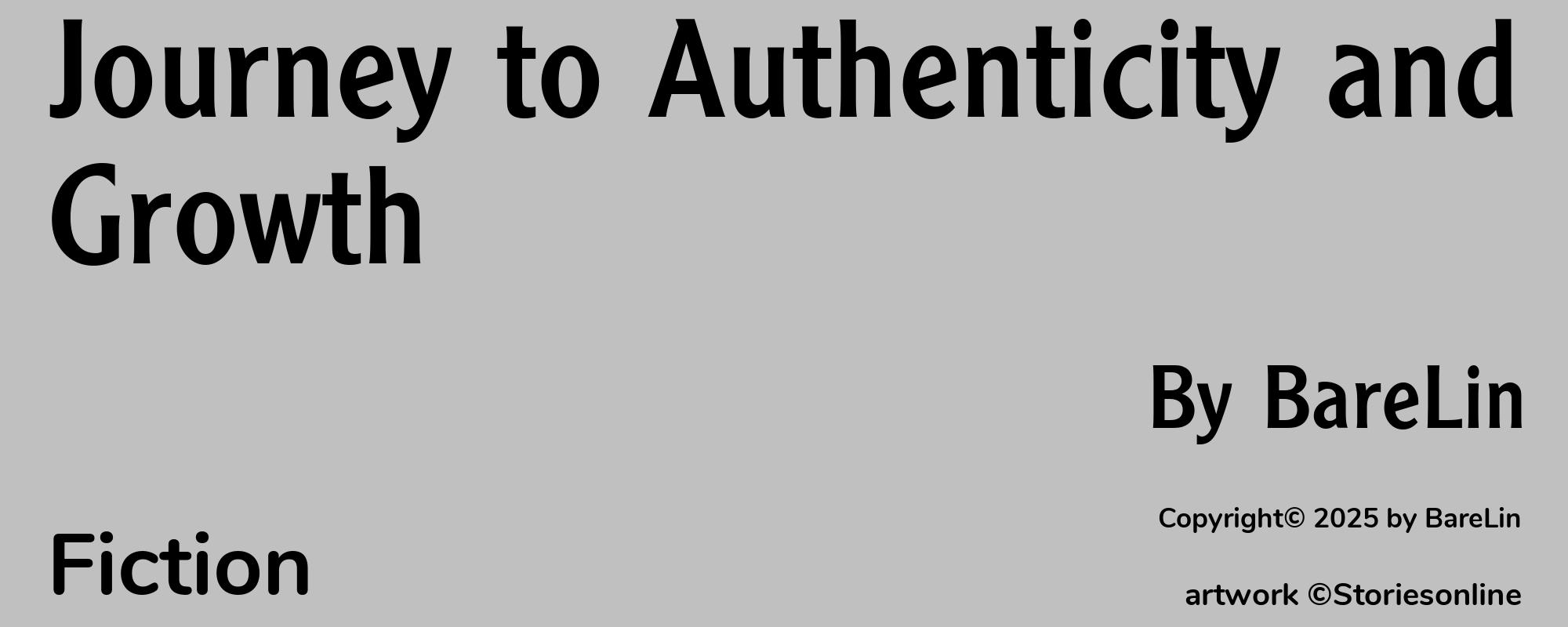 Journey to Authenticity and Growth - Cover