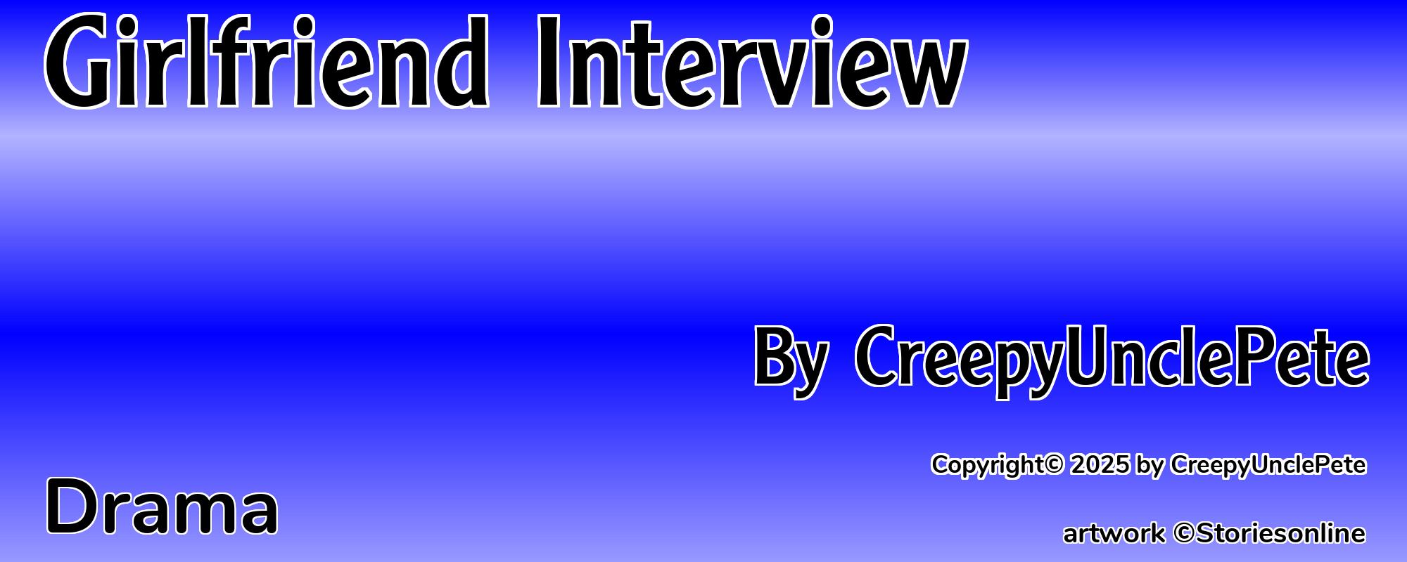 Girlfriend Interview - Cover