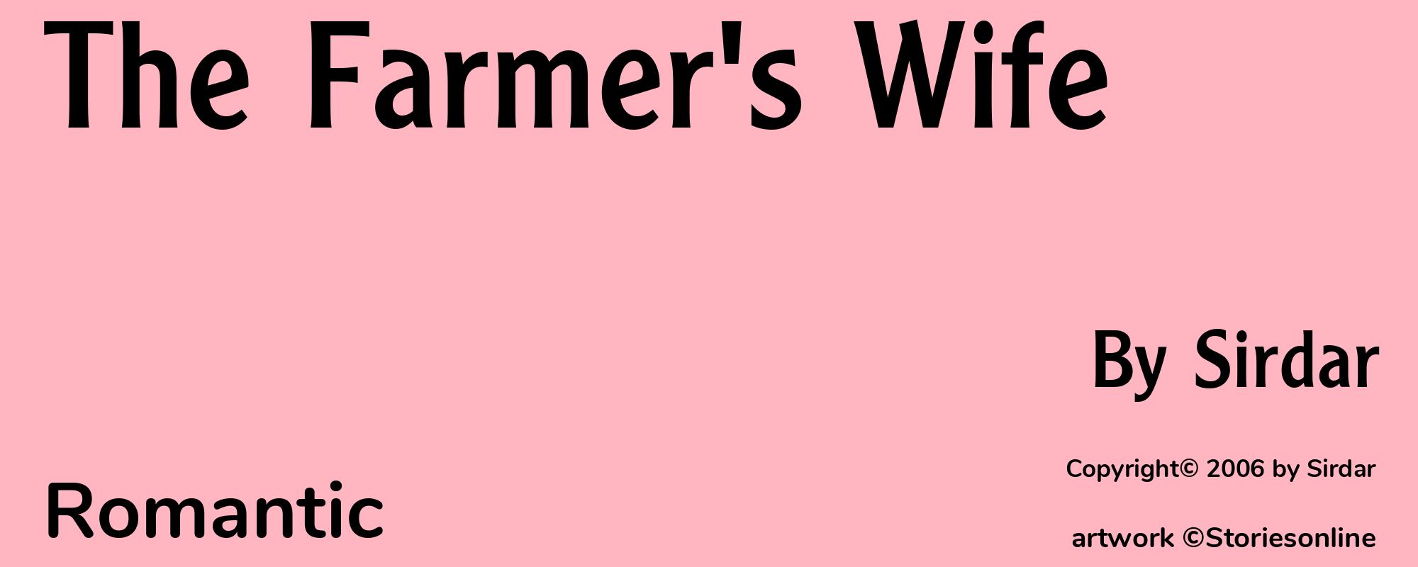 The Farmer's Wife - Cover