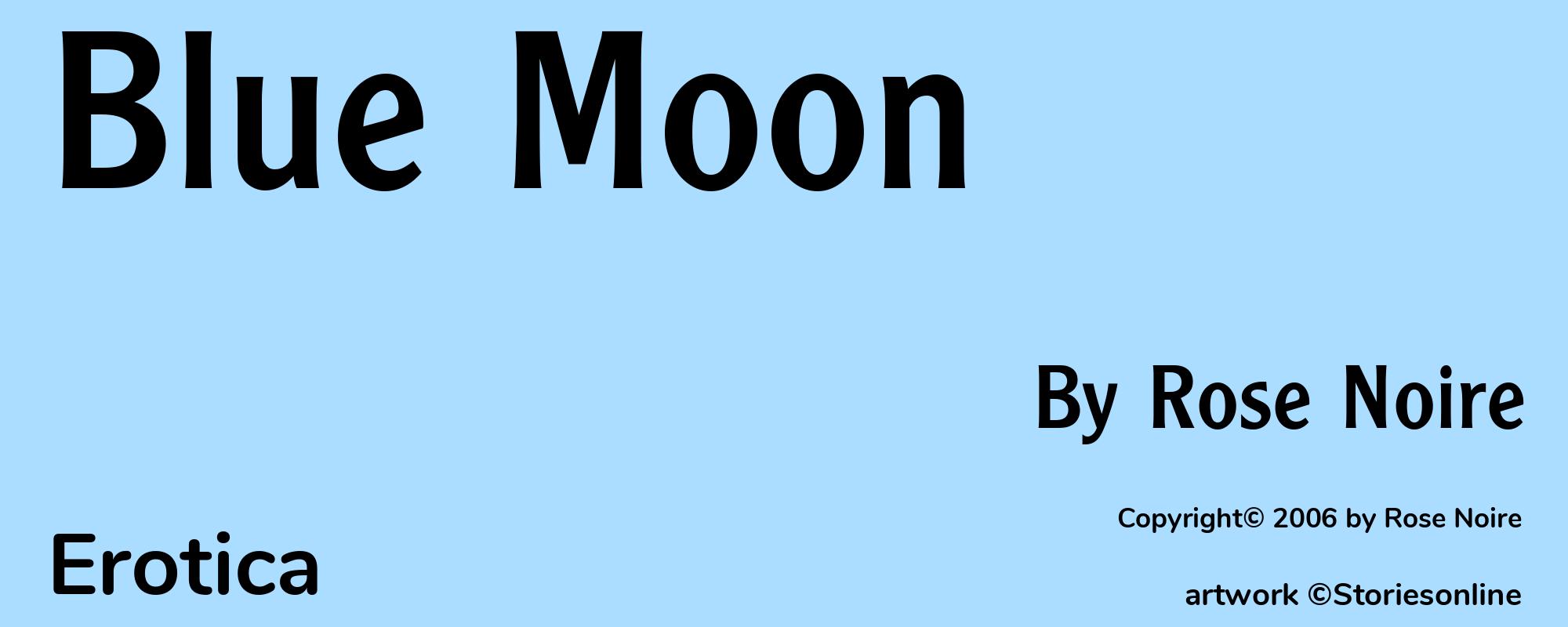 Blue Moon - Cover