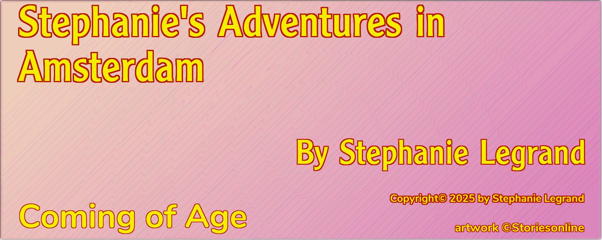 Stephanie's Adventures in Amsterdam - Cover