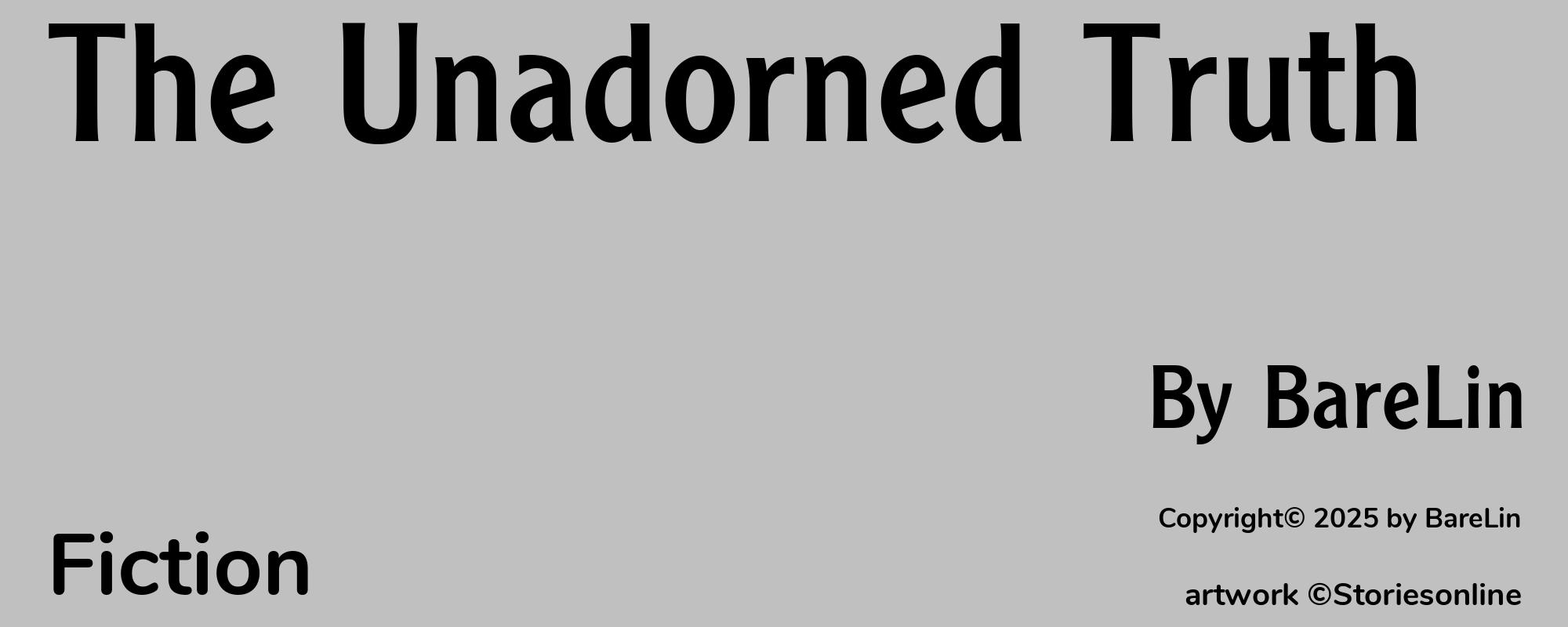 The Unadorned Truth - Cover