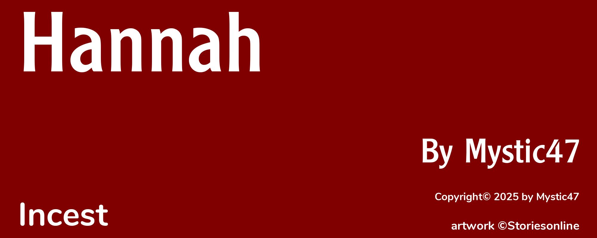 Hannah - Cover