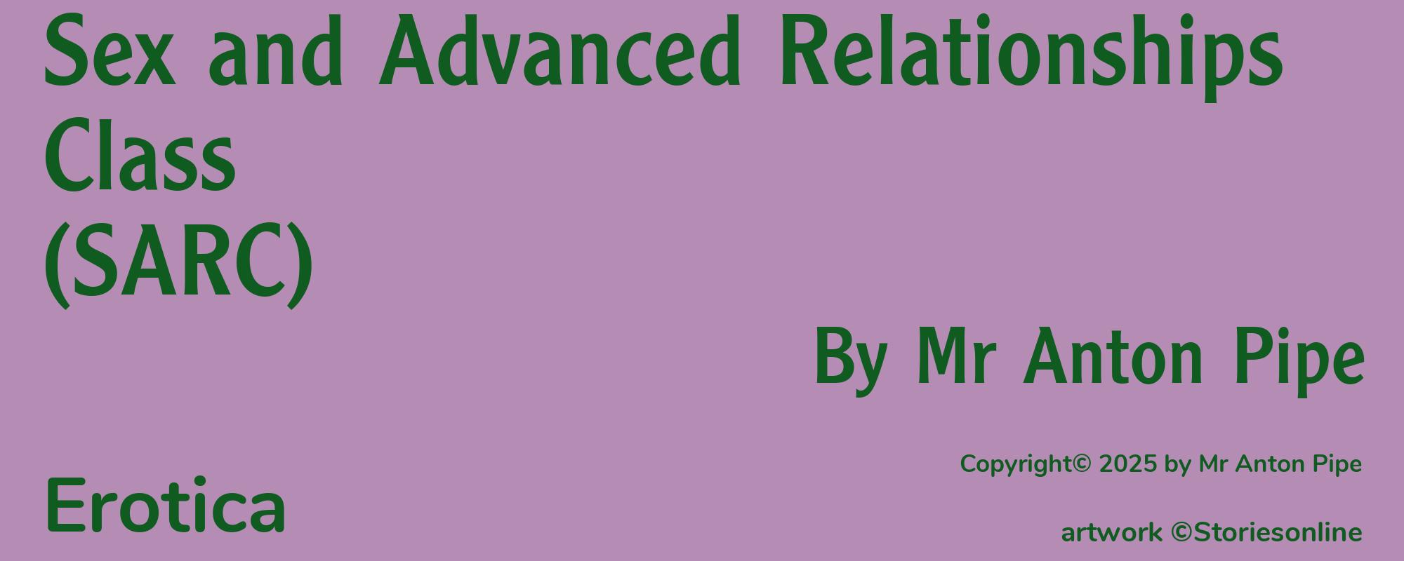 Sex and Advanced Relationships Class (SARC) - Cover