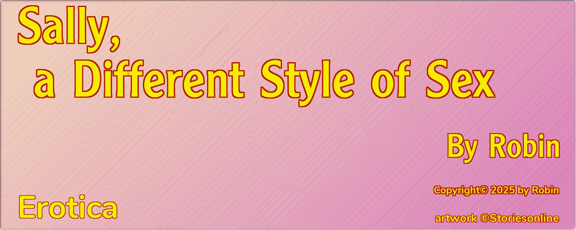 Sally, a Different Style of Sex - Cover