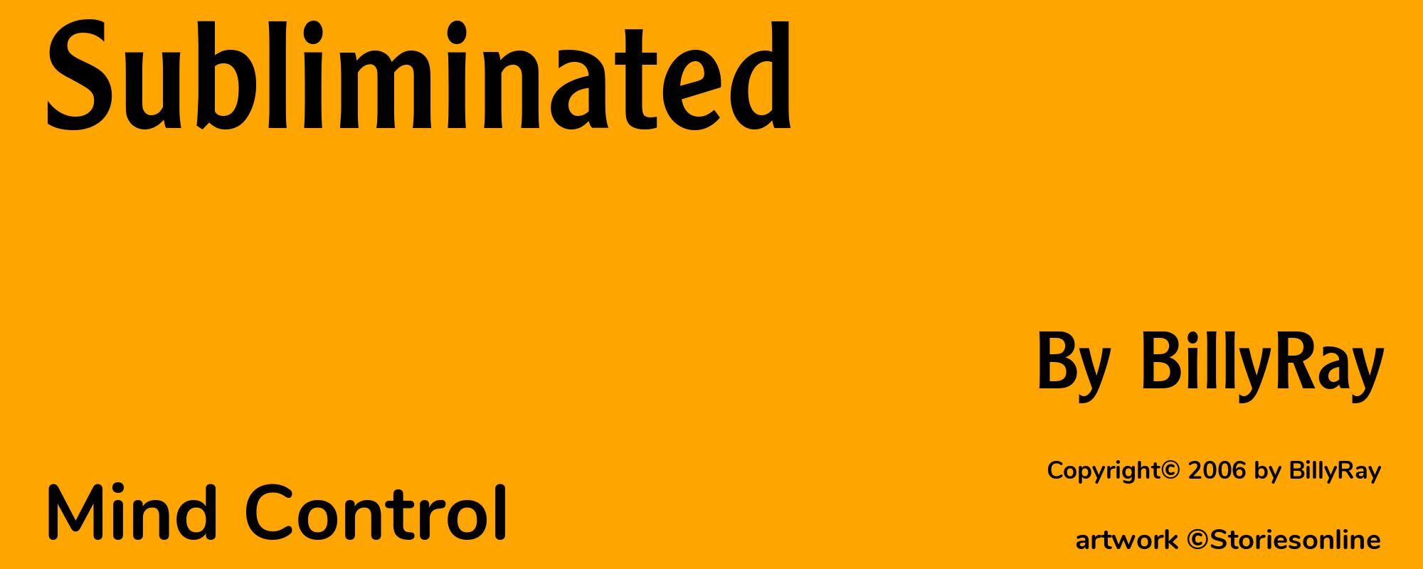Subliminated - Cover