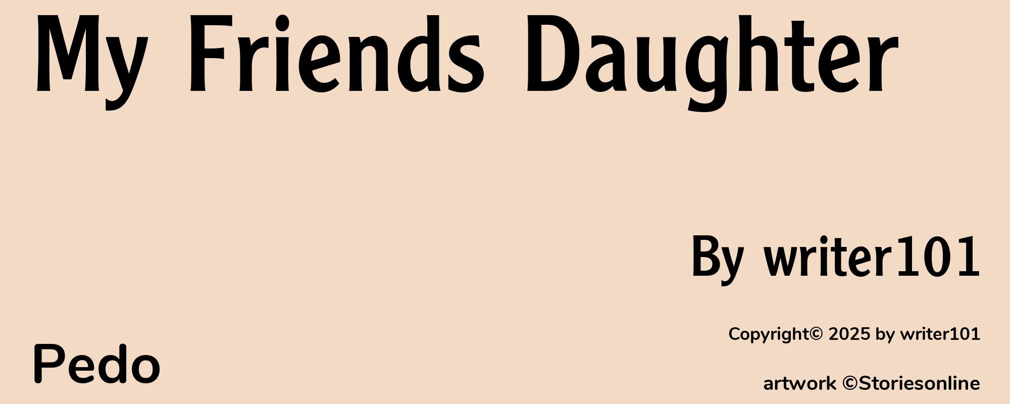 My Friends Daughter - Cover