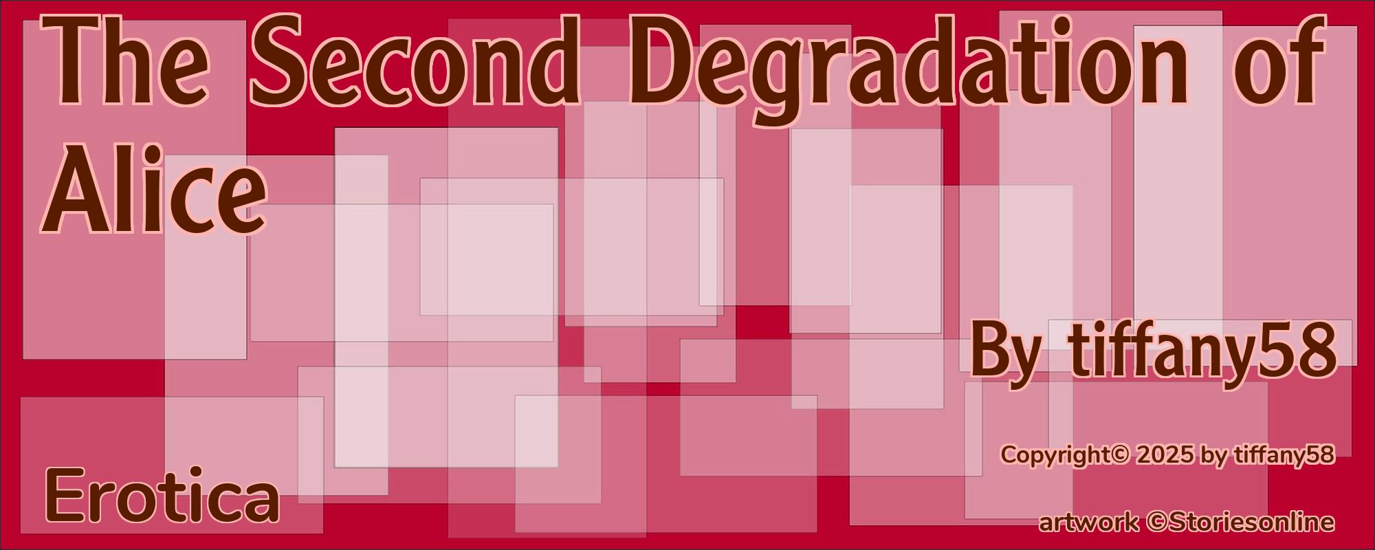 The Second Degradation of Alice - Cover