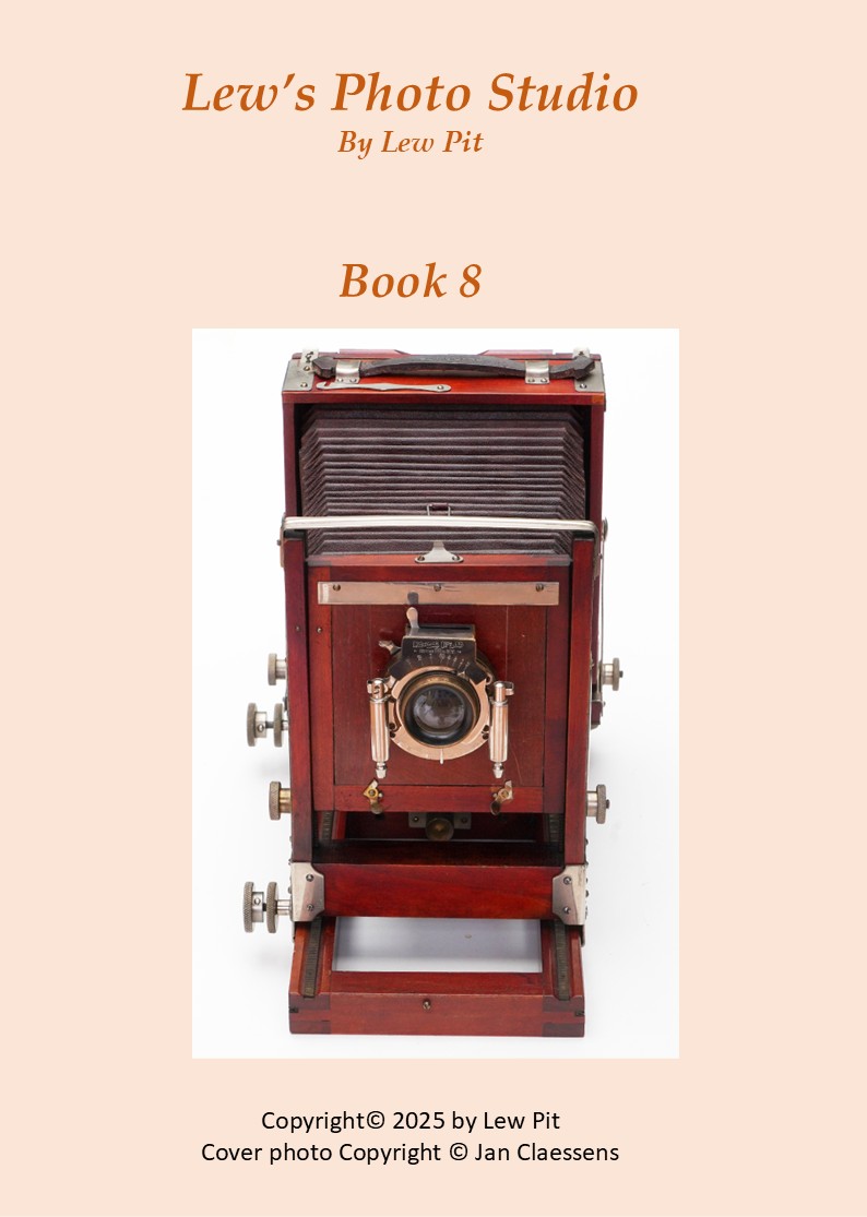 Lew's Photo Studio Book 8 - Cover