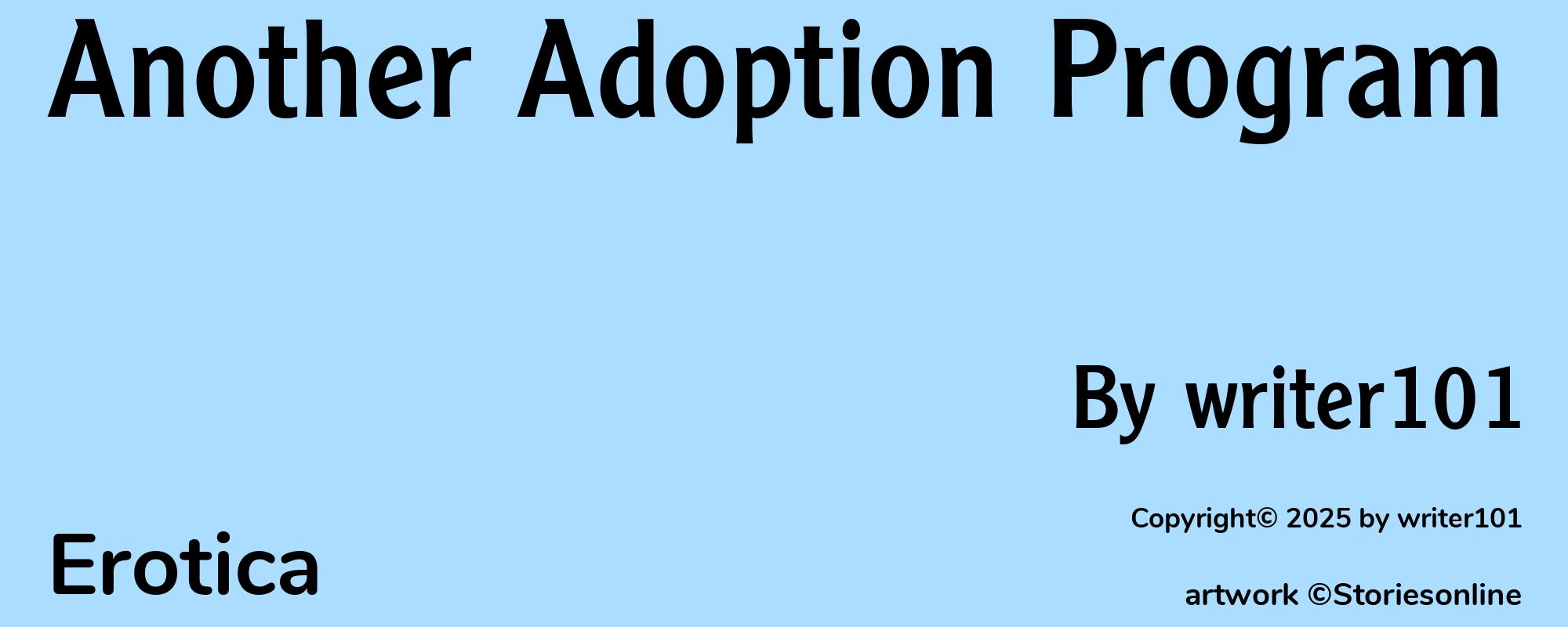 Another Adoption Program - Cover