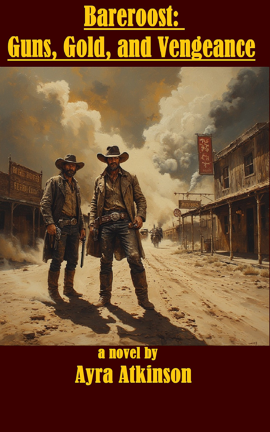 Bareroost: Guns, Gold, and Vengeance - Cover
