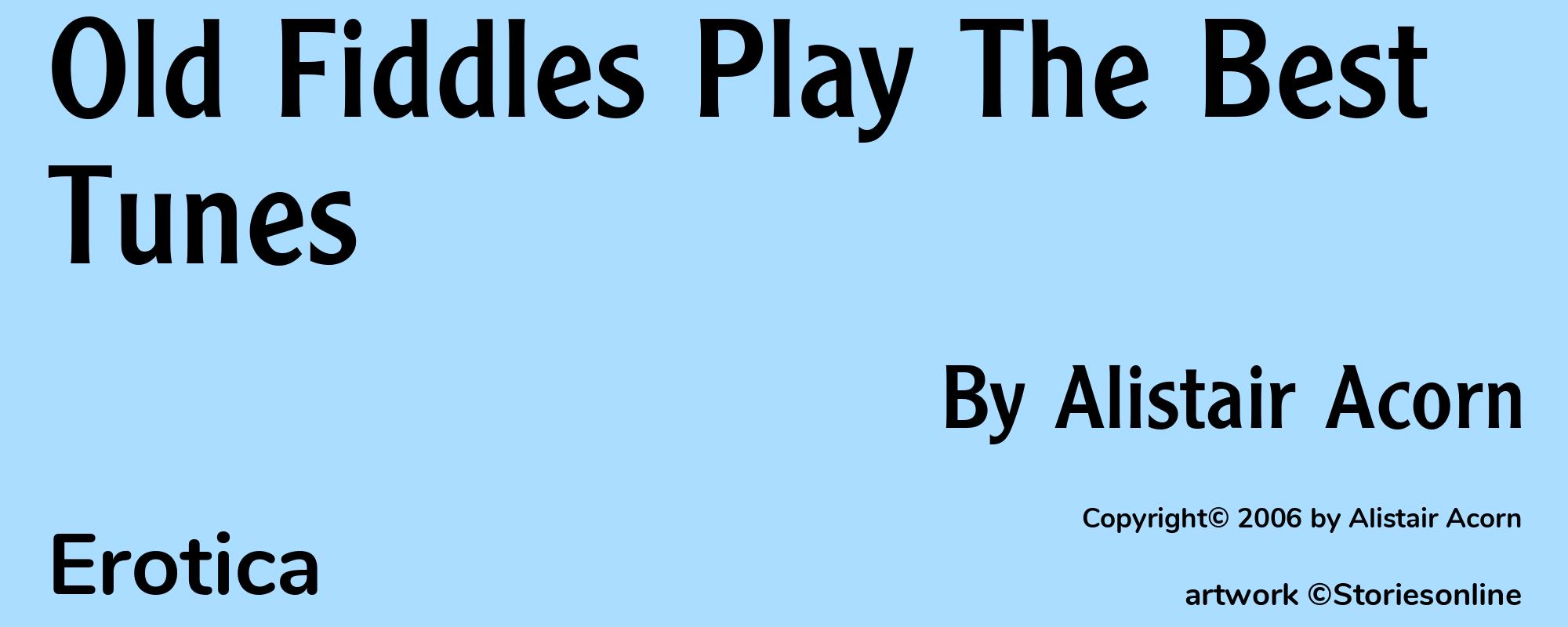Old Fiddles Play The Best Tunes - Cover