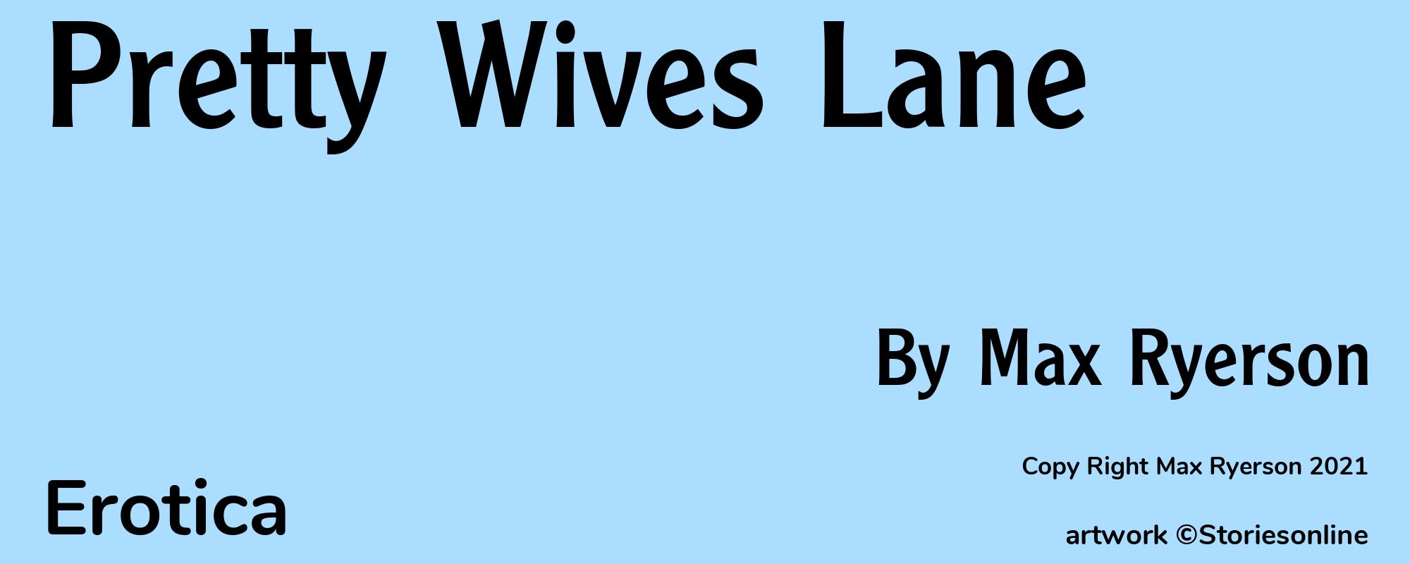 Pretty Wives Lane - Cover