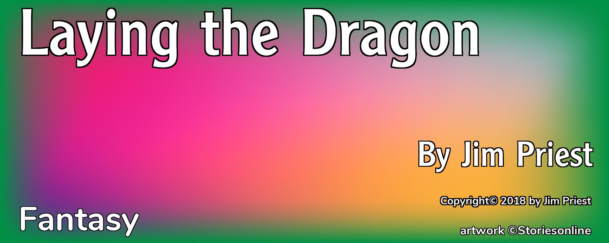 Laying the Dragon - Cover