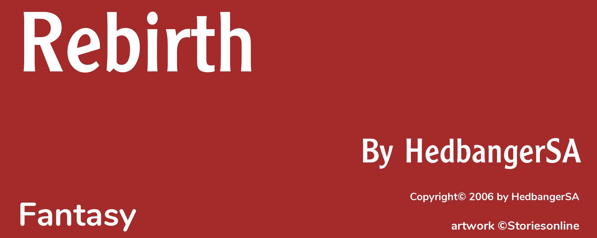 Rebirth - Cover