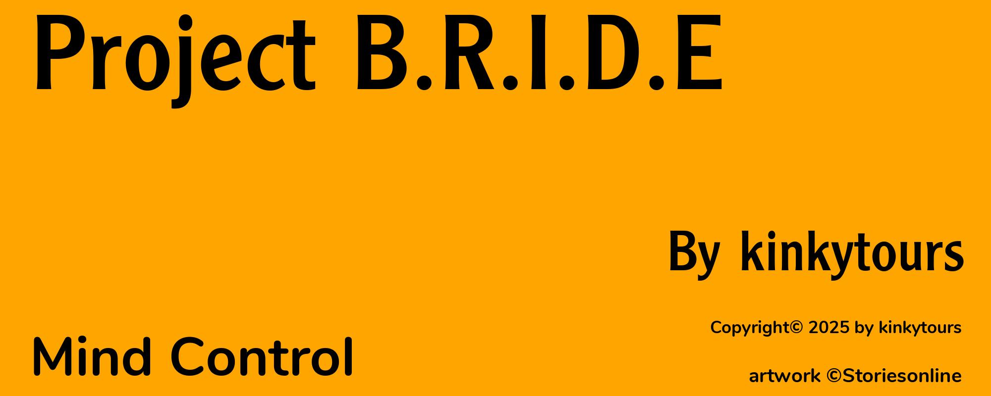 Project B.R.I.D.E - Cover