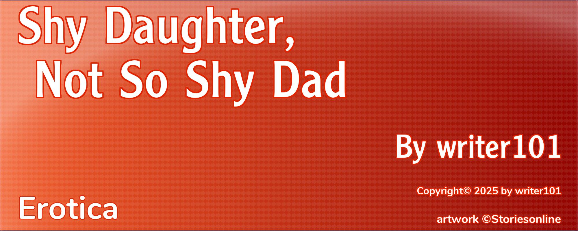 Shy Daughter, Not So Shy Dad - Cover