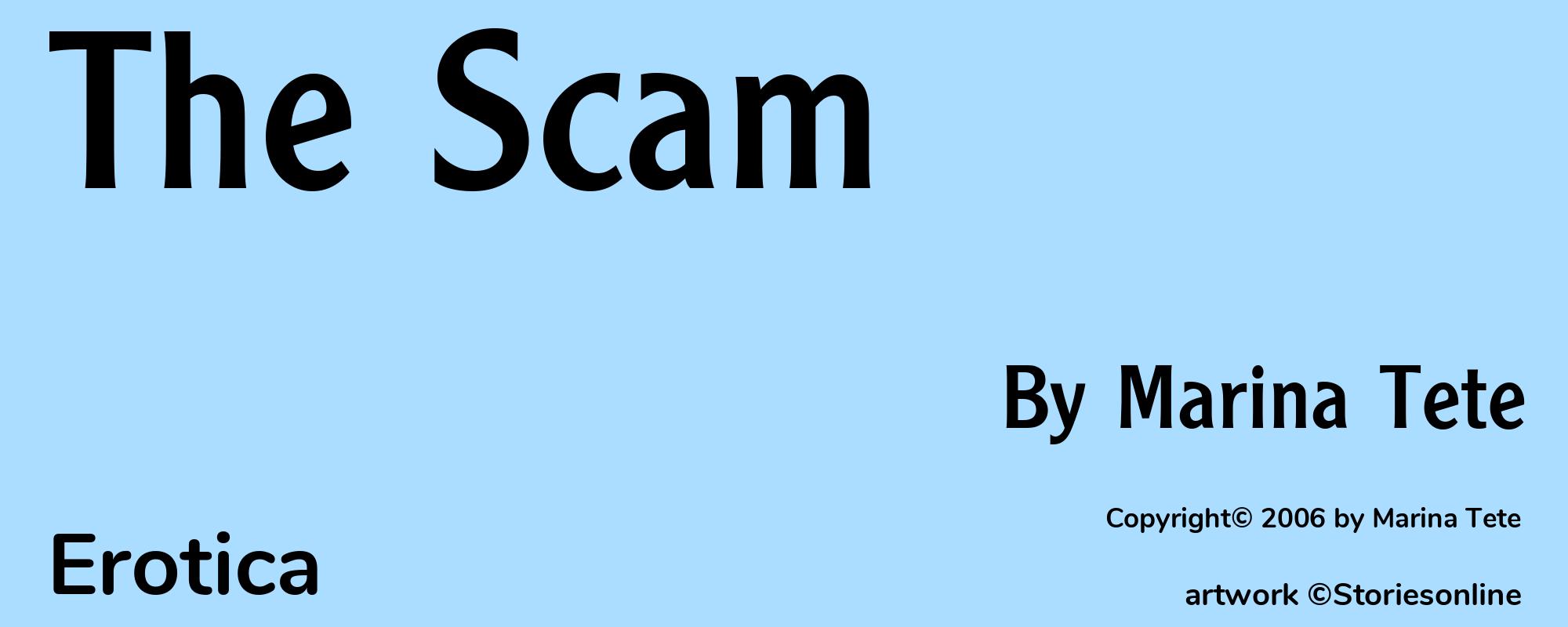 The Scam - Cover