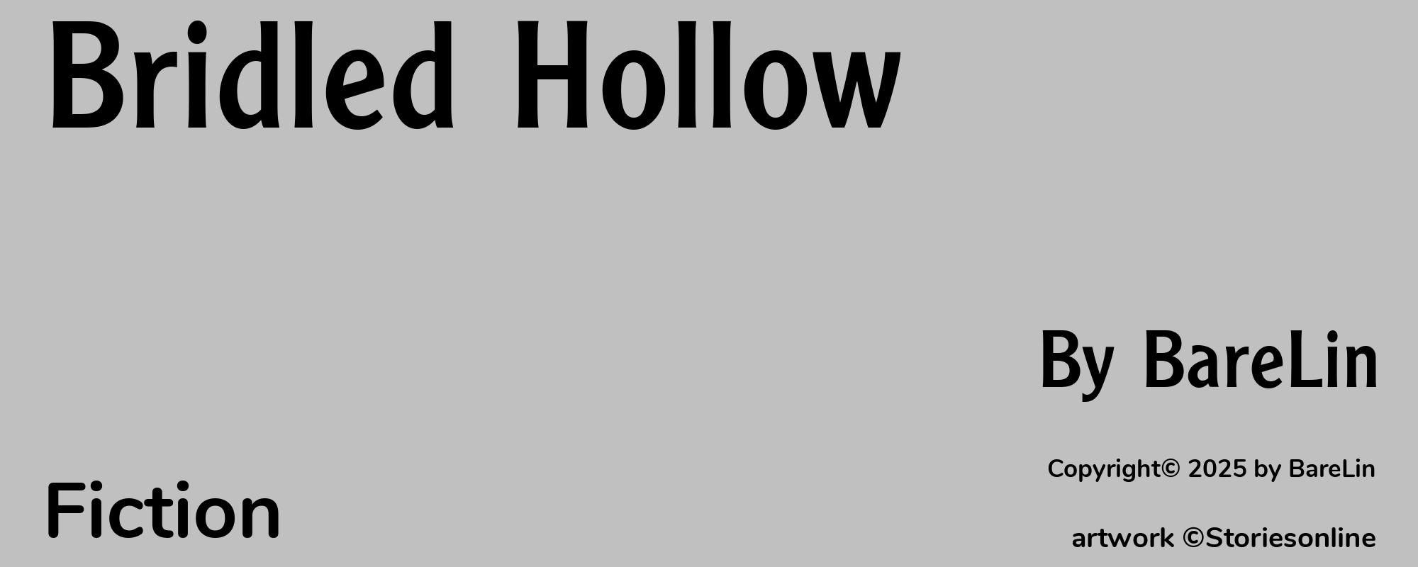 Bridled Hollow - Cover
