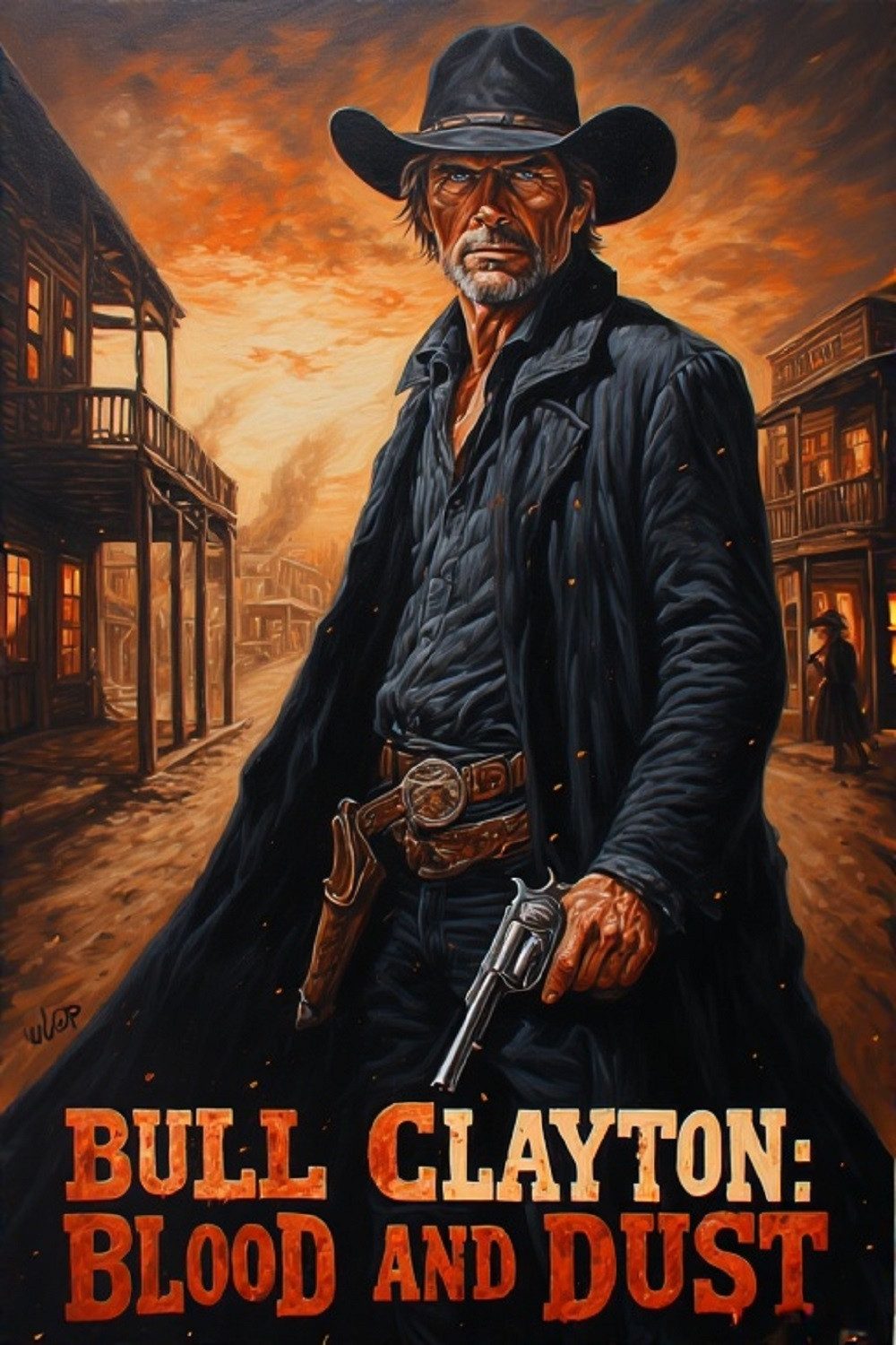 Bull Clayton: Blood and Dust - Cover