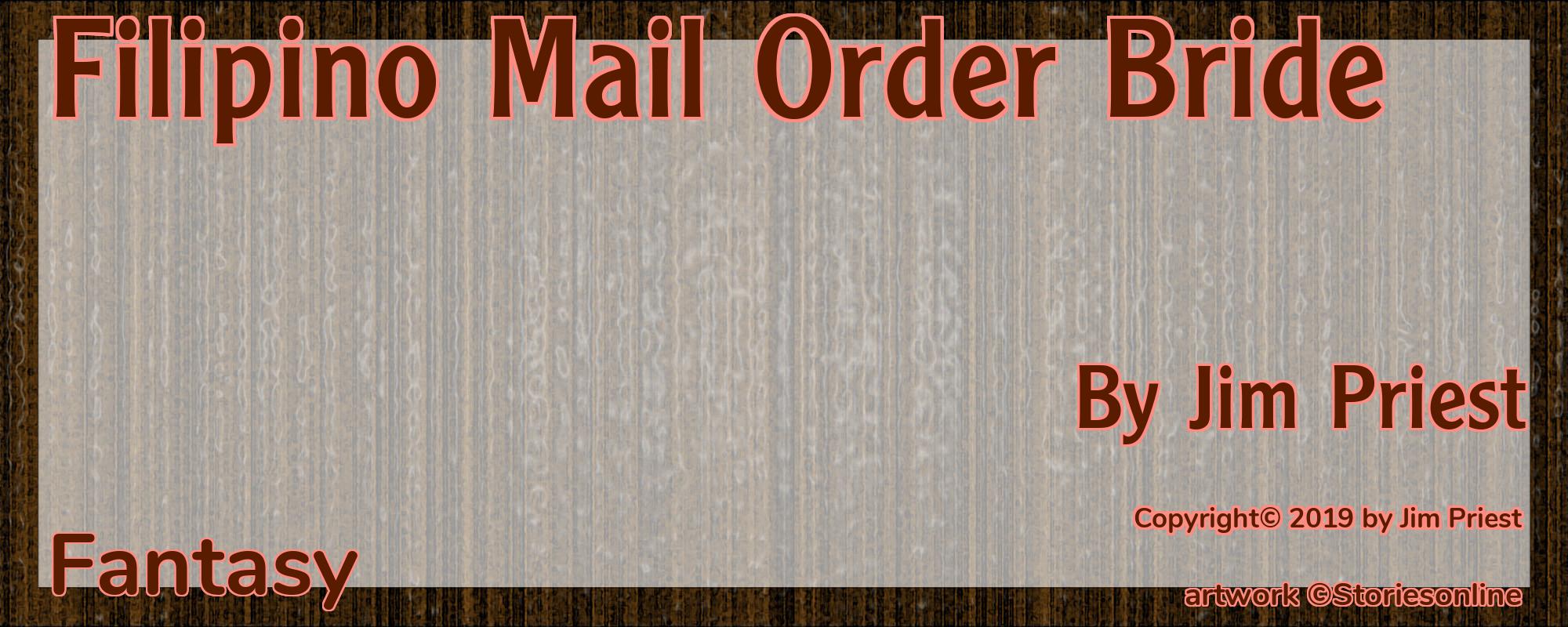 Filipino Mail Order Bride - Cover