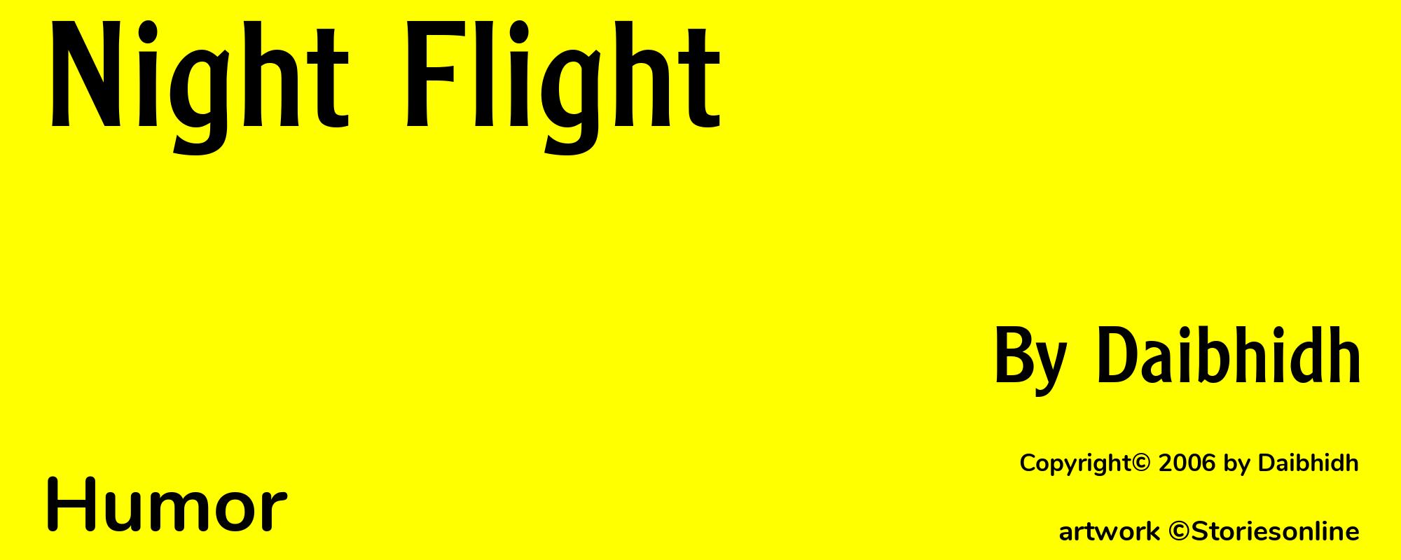 Night Flight - Cover