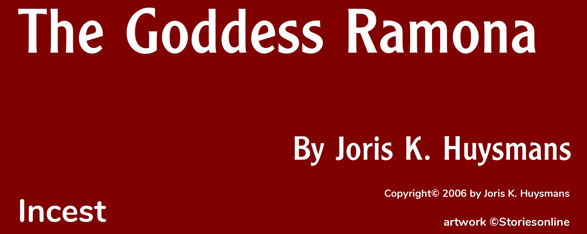 The Goddess Ramona - Cover