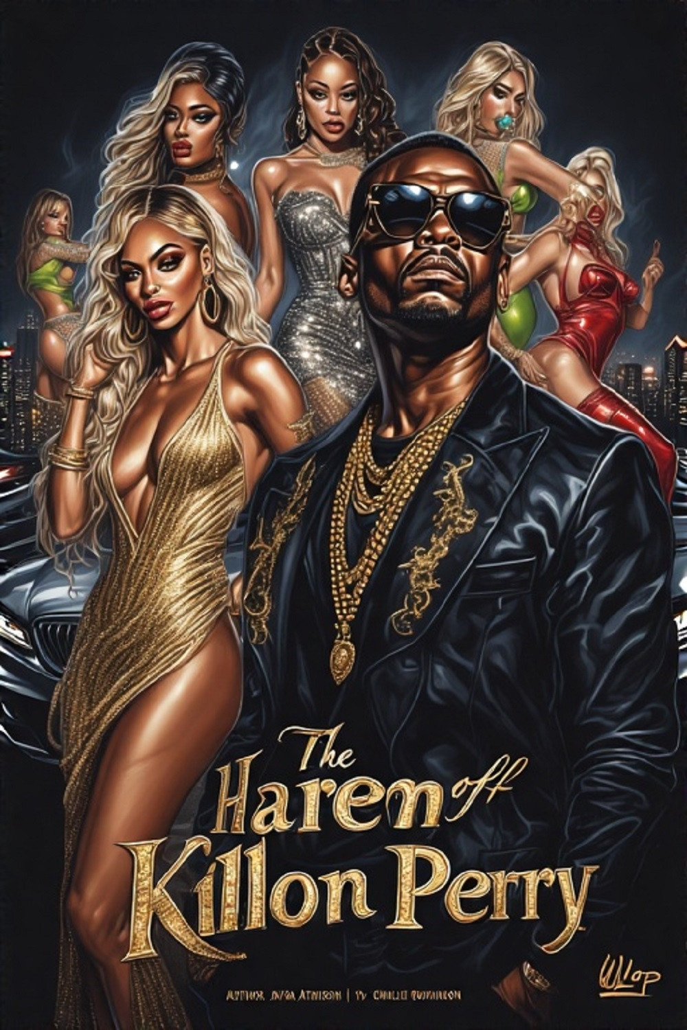 The Harem of Killion Perry - Cover