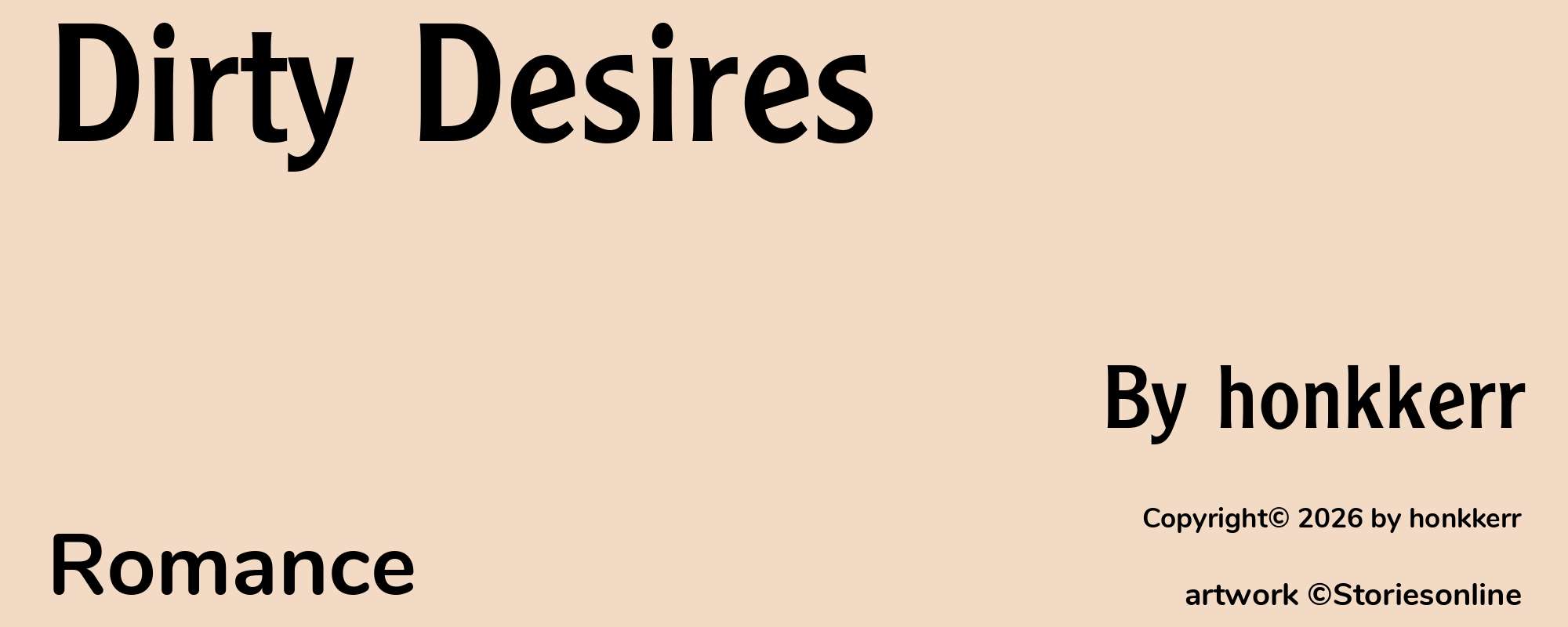Dirty Desires - Cover
