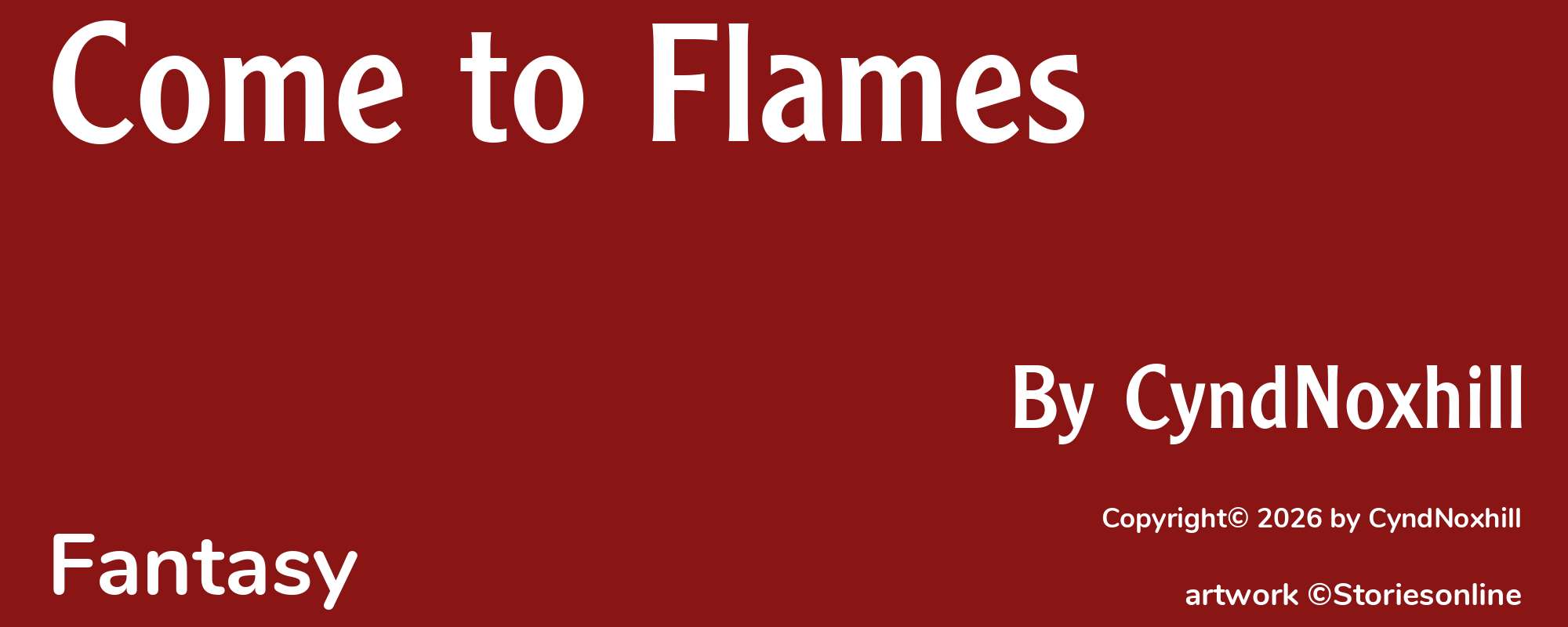 Come to Flames - Cover