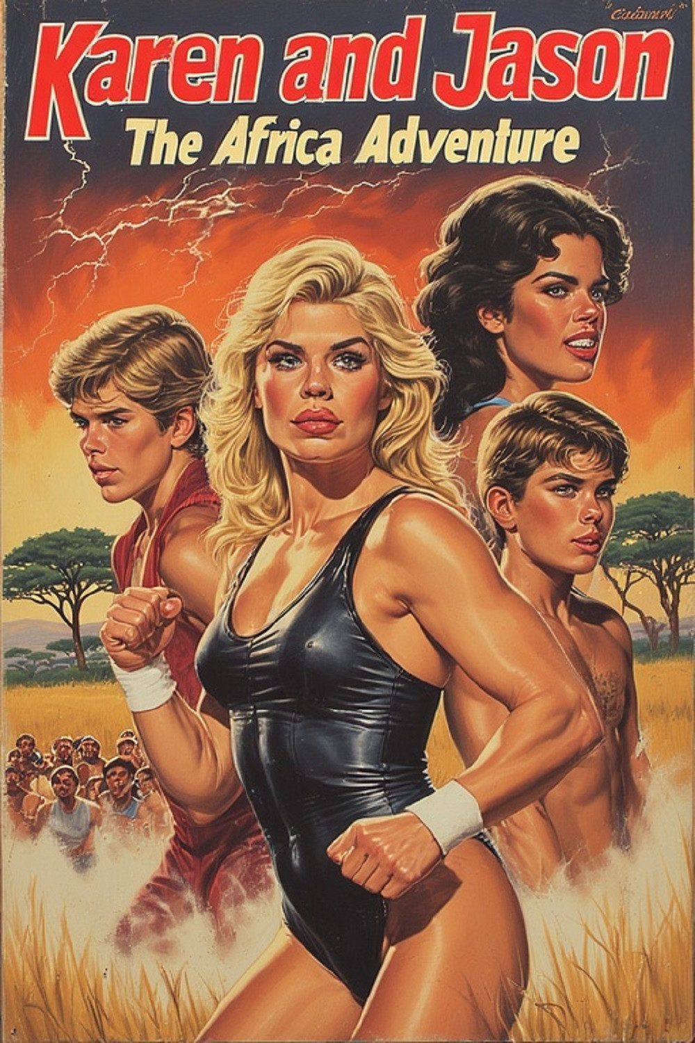 Karen and Jason in the Africa Adventure - Cover