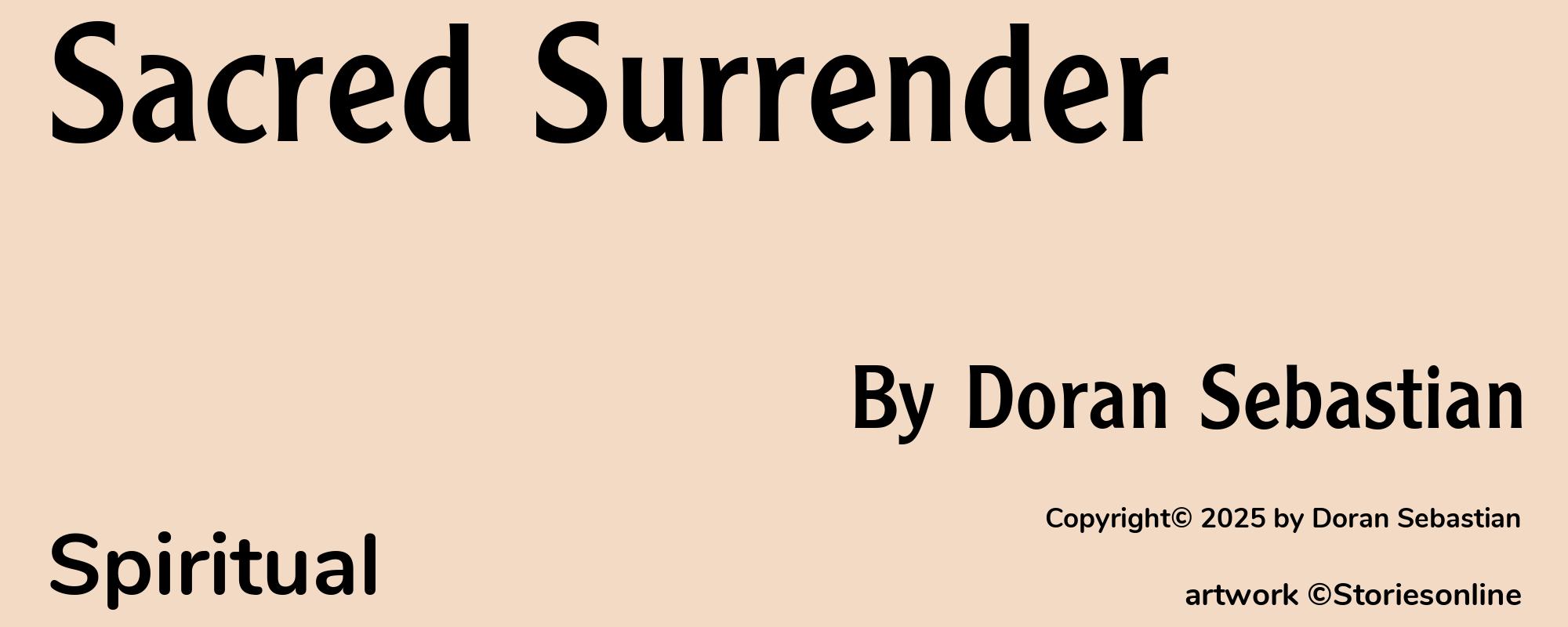 Sacred Surrender - Cover