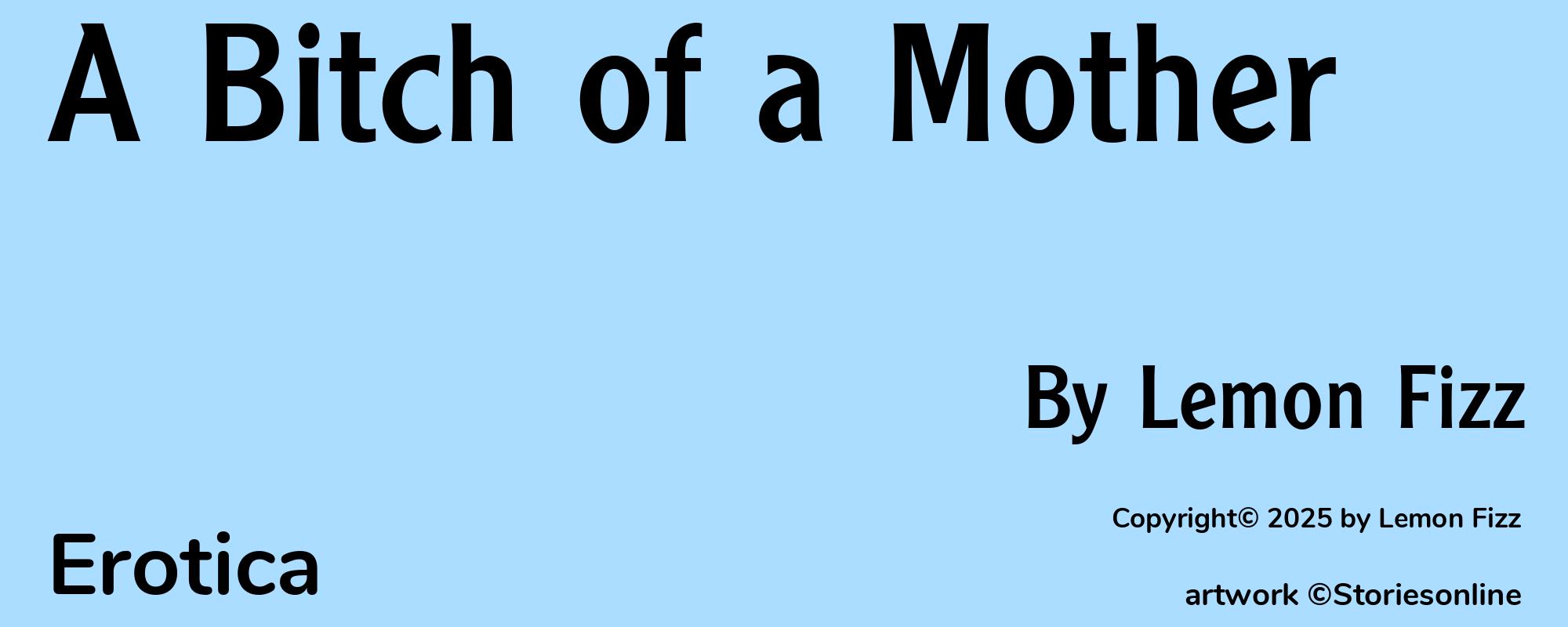 A Bitch of a Mother - Cover