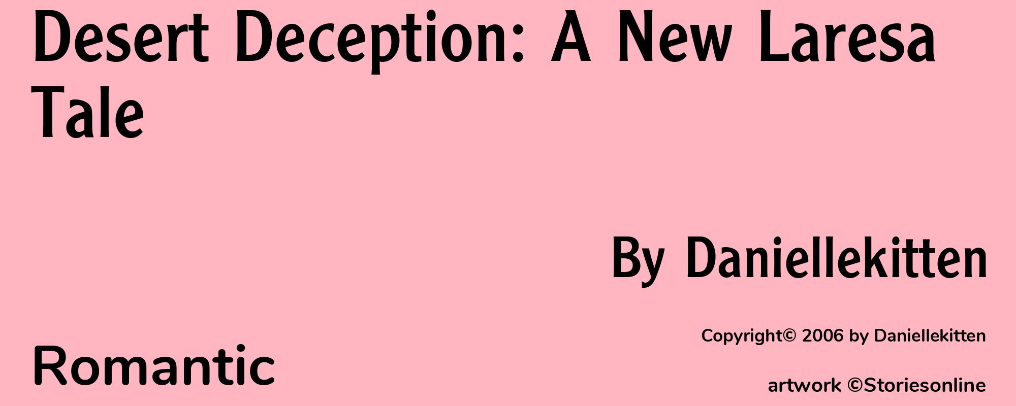 Desert Deception: A New Laresa Tale - Cover
