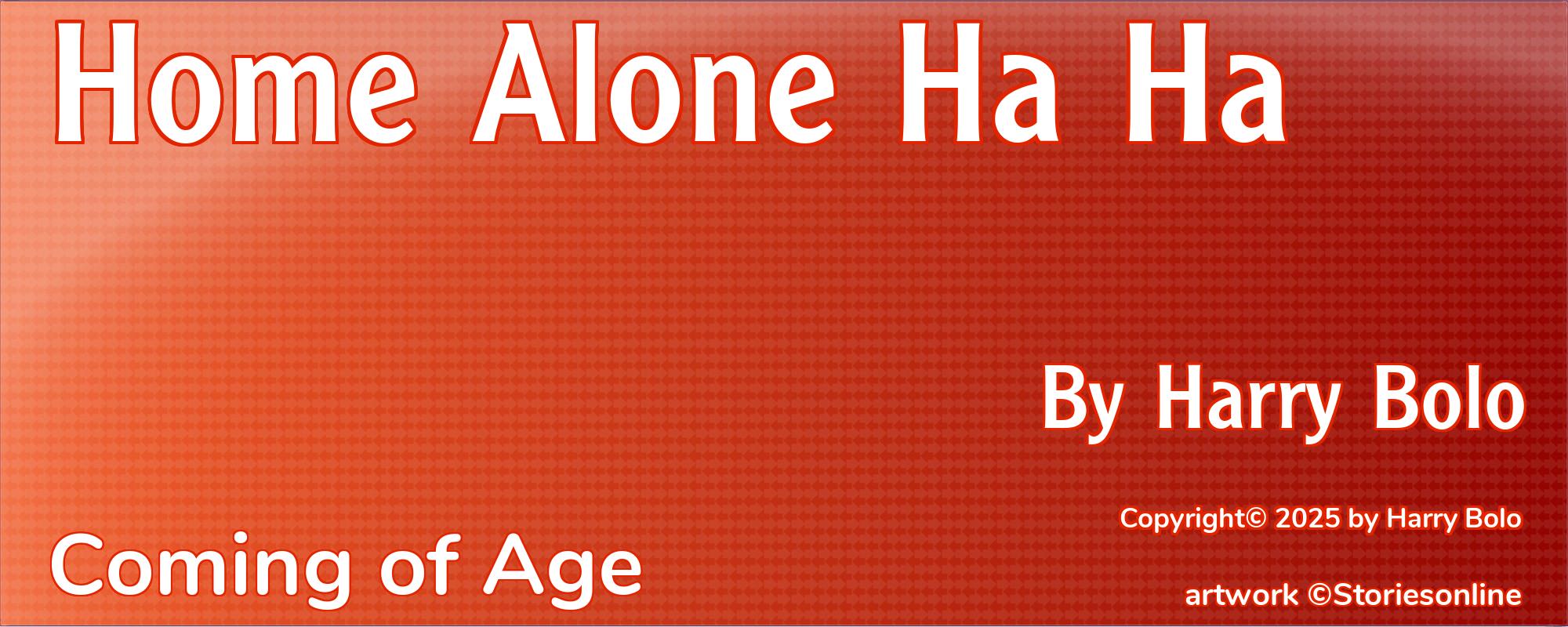 Home Alone Ha Ha - Cover