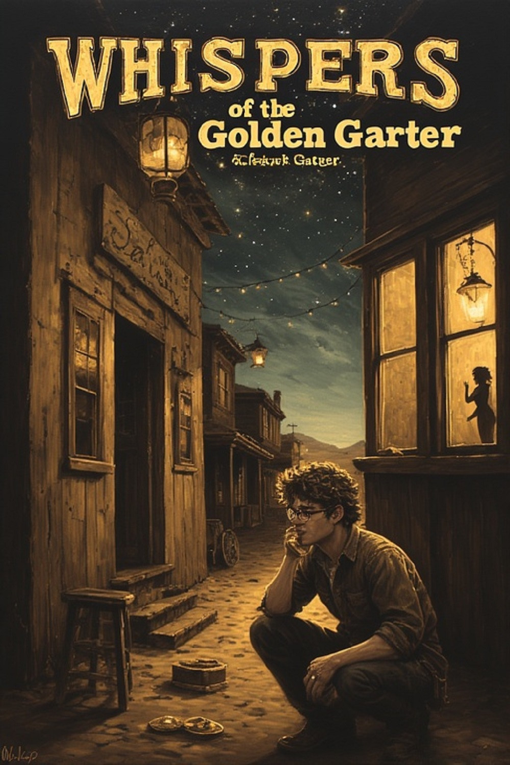 Whispers of the Golden Garter - Cover