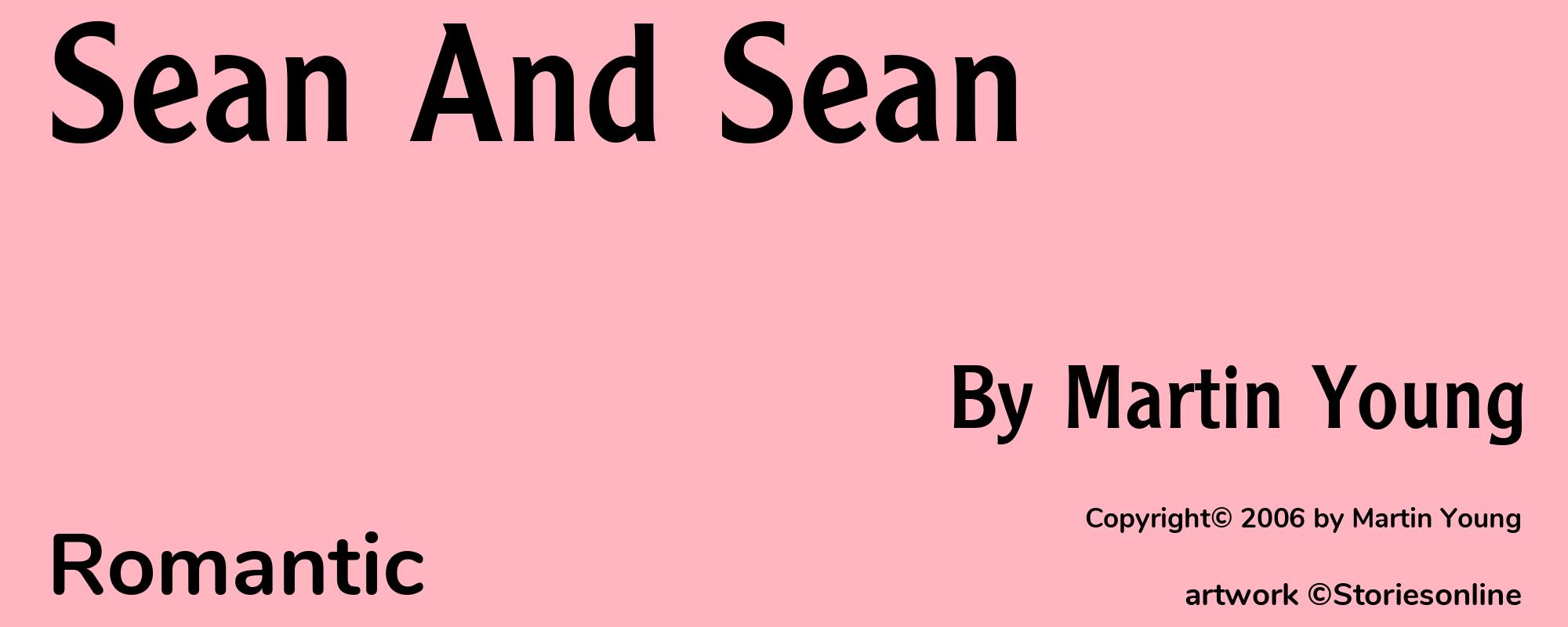 Sean And Sean - Cover