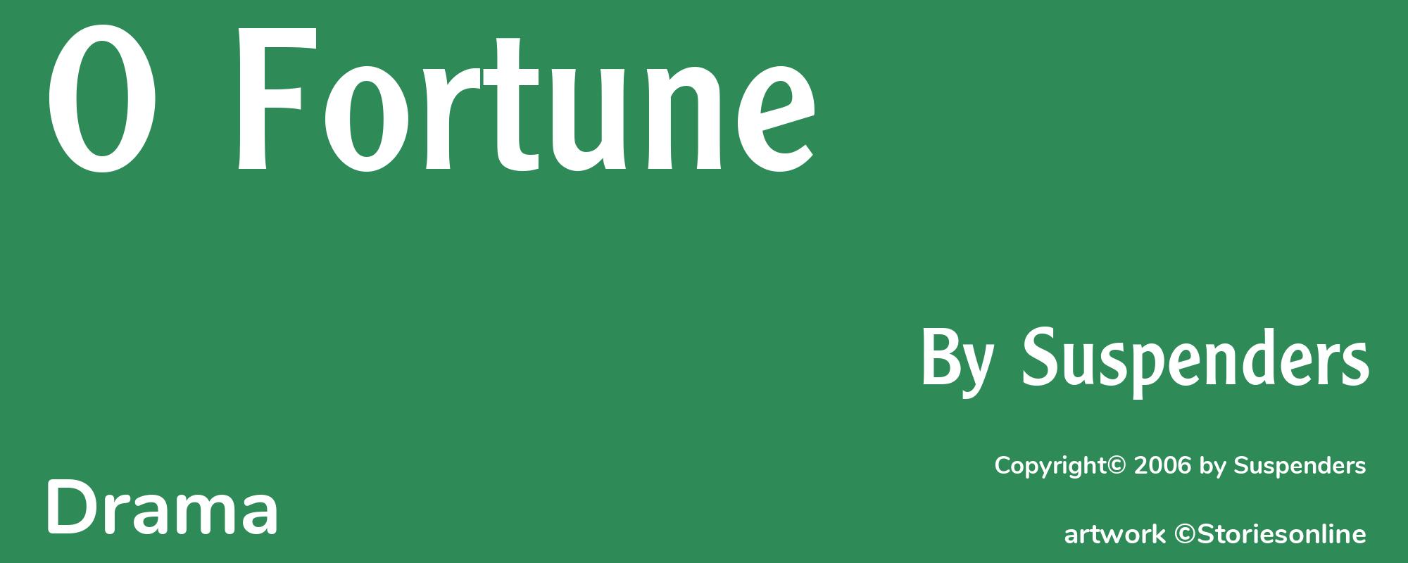 O Fortune - Cover