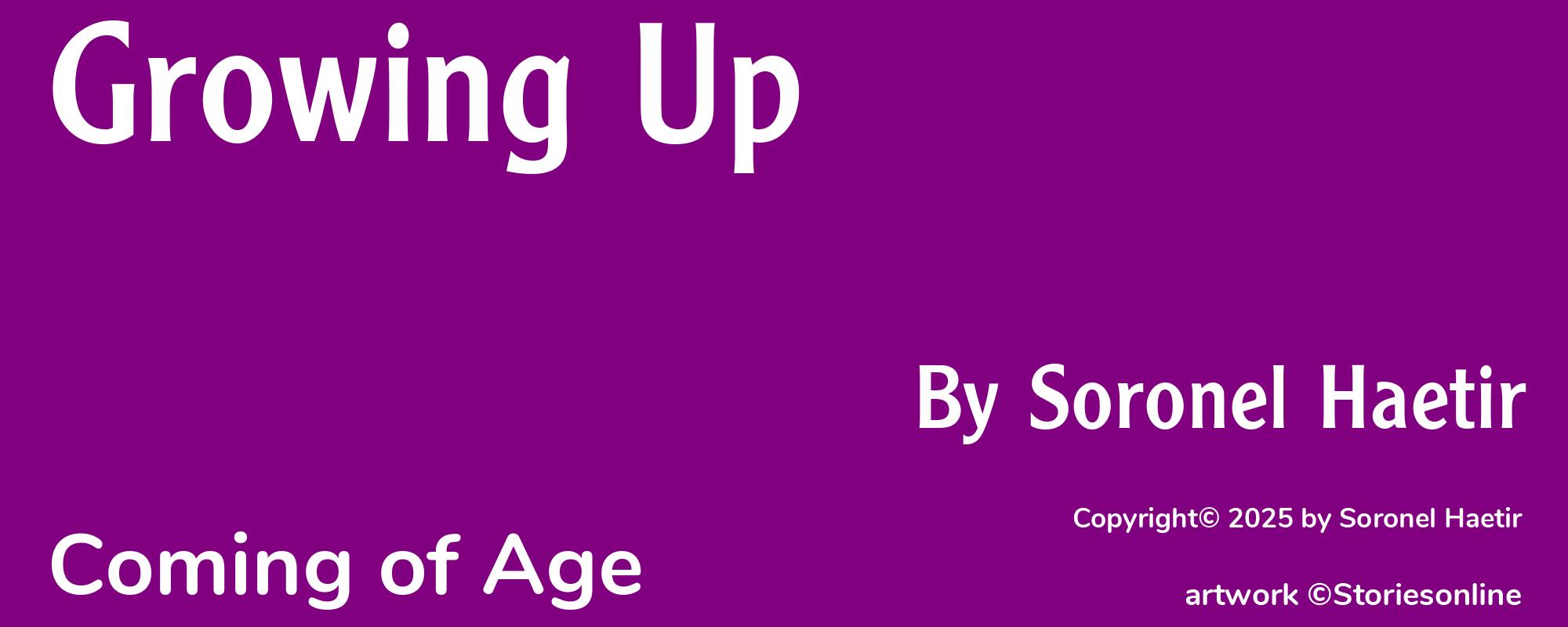 Growing Up - Cover